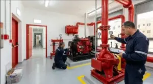 ביקורת כיבוי אש בפתח כך תבטיחו שחדר המשאבות שלכם יעבור חלק